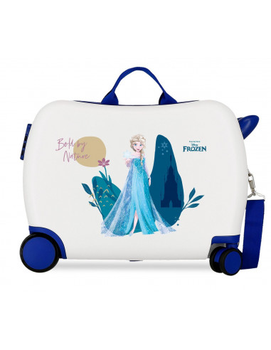 4019824 ABS ROLLING SUITCASE 4W.(2 MULTID.) 45CM.  FROZEN BO